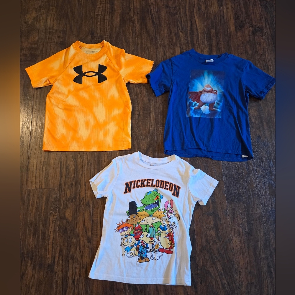 Boys T Shirt Lot Bundle Size Small